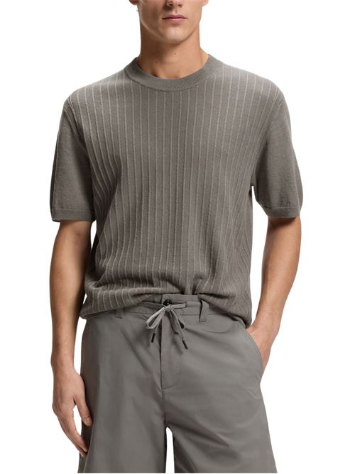 Maglia lino e cotone Boss Orange | 50558718076